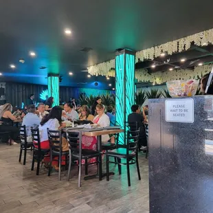 interior, tacos