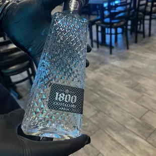 Amazing añejo tequila