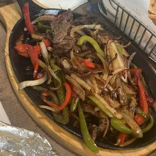 Steak Fajitas