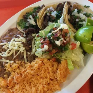 taco platter