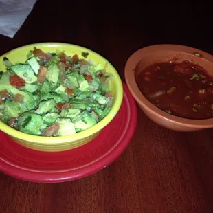 The guacamole mexicana, it is chunky not smooth, and is REALLY great!
