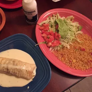Awesome chimichangas