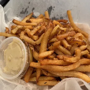 Duck fat fries