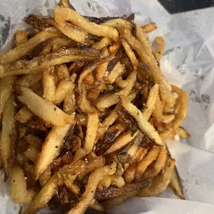 Duck fat fries