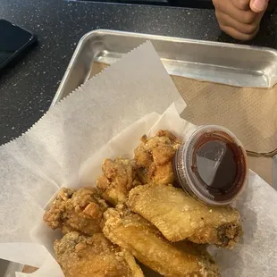 Korean fried "wangs"