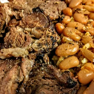 Beef Churrasco, Rice &amp; Beans!