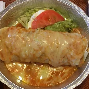 Fajita burrito