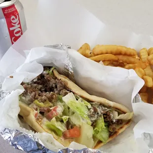 Lamb Gyro combo
