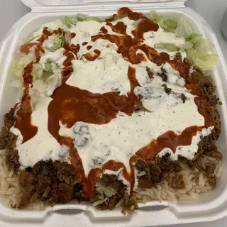 Chicken over Rice Meal (Drink)