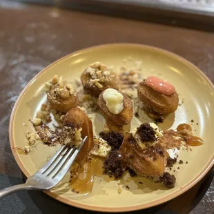 waffles, food