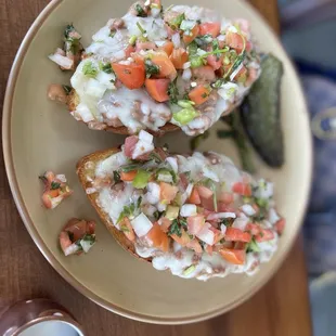 Molletes.