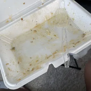 Empty plate! Food was fire!