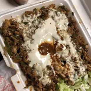 Chicken and lamb combo