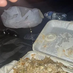 Bruh wtf, deadass had this long ass piece of hair in my food. Never again am I going to university area.