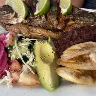 Pescado frito