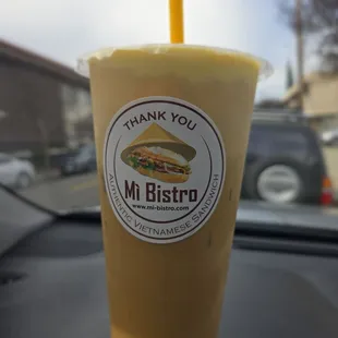 Vietnamese egg coffee
