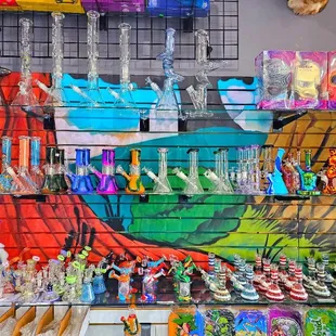 tons and tons of glass