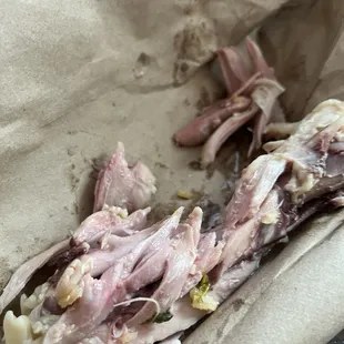 raw chicken