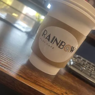 Small honey cinnamon latte