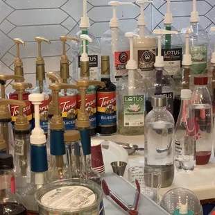 Was impressed with all the different flavors and options.