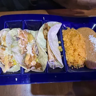 Salmon tacos
