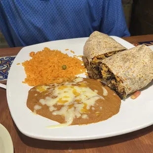 California Burrito (we think this may have been some other kind actually, but hubby loved it!)