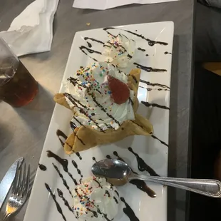 Fried ice cream