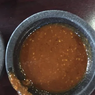 Hot salsa!