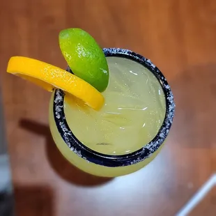 $5.99 House Margarita on the Rocks Special on Sundays.  Delish!