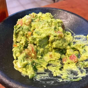 Fresh table guacamole is well worth getting