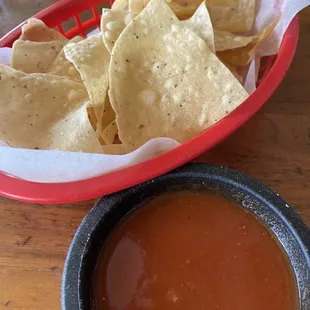 Chip and salsa