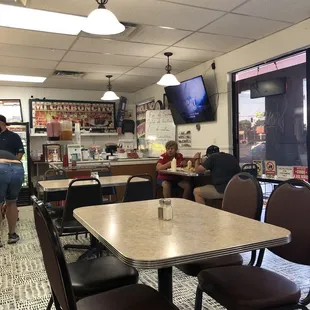 interior, sushi and sashimi