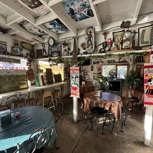 Charming Interior dining area
