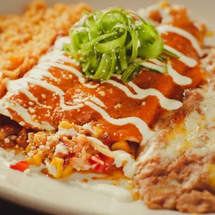 Seafood Enchiladas