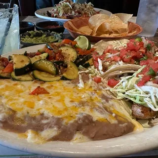 Grilled Mahi Taco Dinner