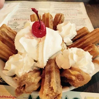Churro Sundae