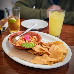 Prawn ceviche - delicious and sharable