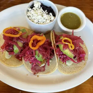 Fried Avocado Tacos
