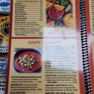 ramen and noodles, menu