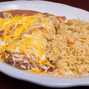 Beef enchilada