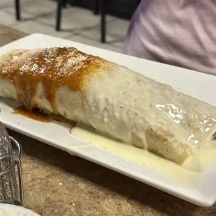 Large burrito