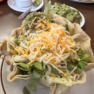 Tostada salad