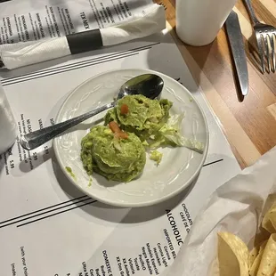 Freshly made guacamole