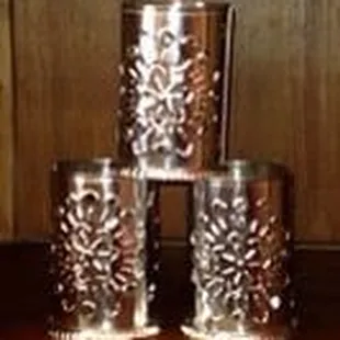 Luminarias in bronze and silver, super inexpensive!!!!