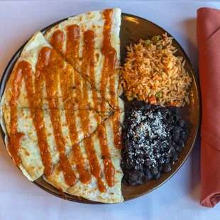 Mango Duck Quesadilla