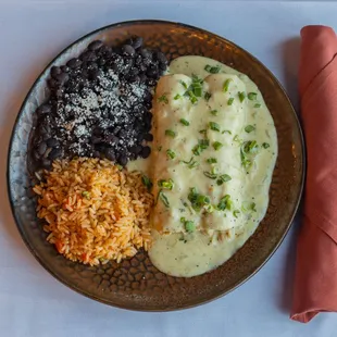 Sour Cream Enchiladas