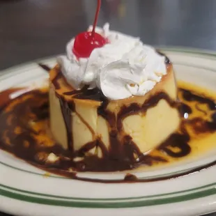 Mexican FLAN dressed