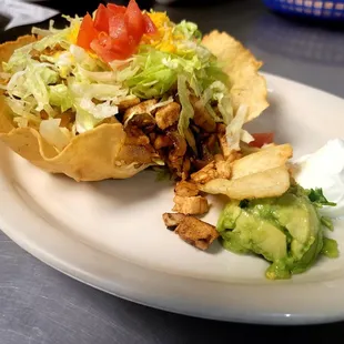 Fajita Chicken Taco salad