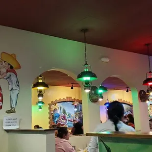 Fun atmosphere