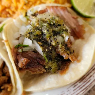 Carnitas taco